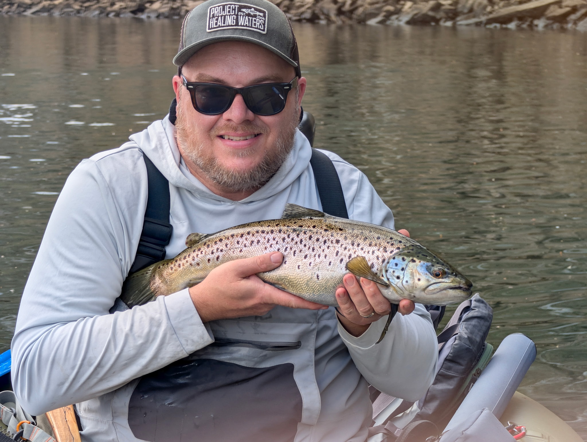 Conner with a fish